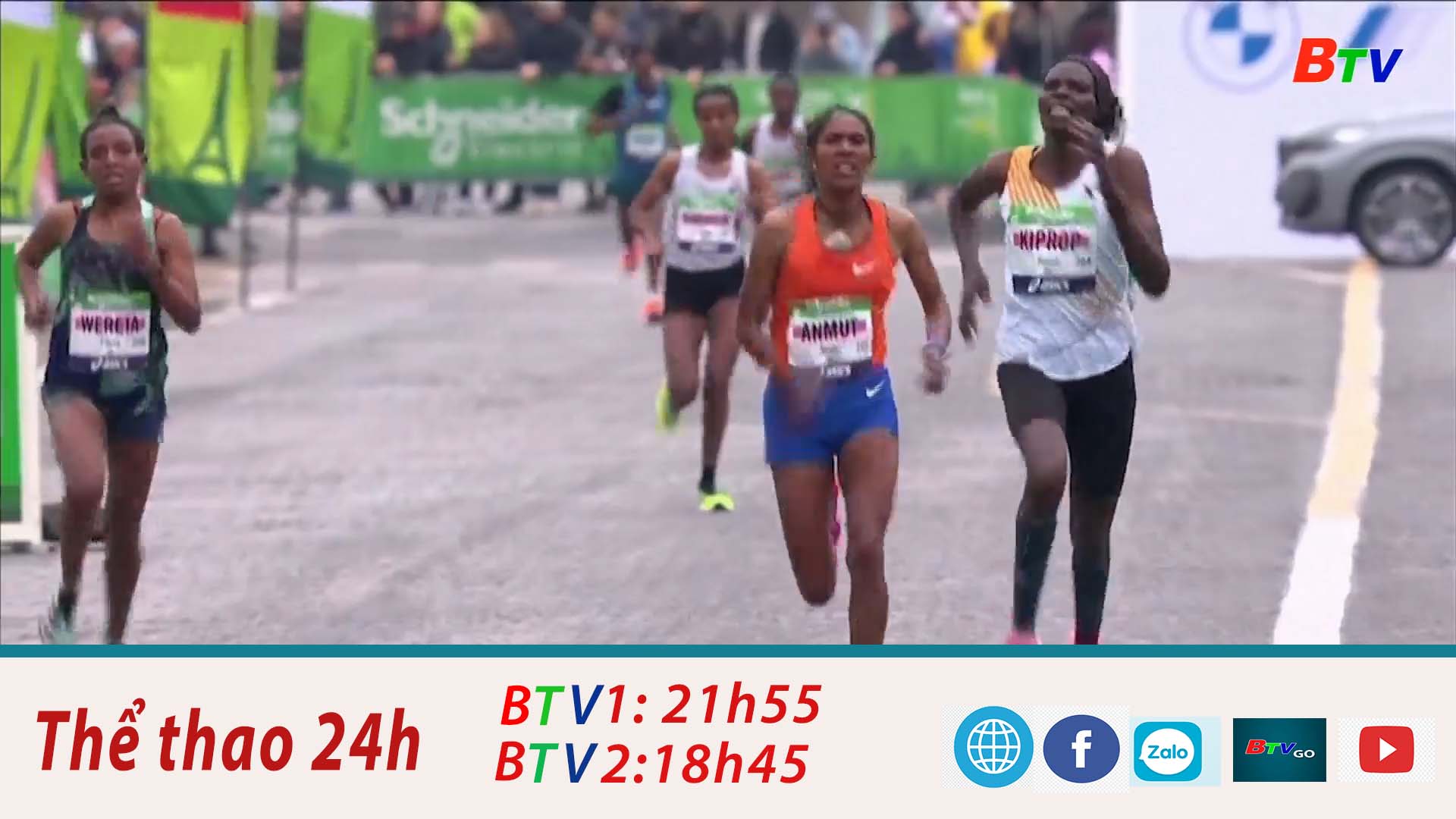 Abeje Ayana và Helah Kiprop vô địch cuộc đua Marathon Paris 2023